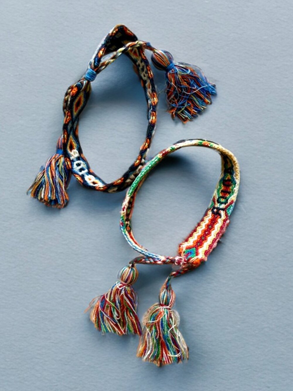 Christian Dior J'Adior Multicolor Woven Cotton Friendship Bracelets (2) - Picture 8 of 8